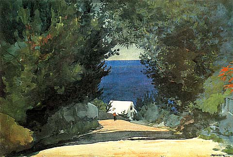 Winslow Homer-A Road In Bermuda