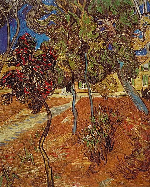 Vincent Van Gogh-Trees 1889