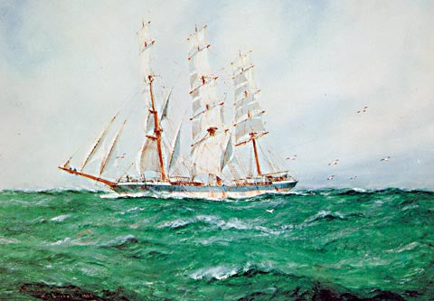 William Marshall Birch-With A Bone In Her Teeth