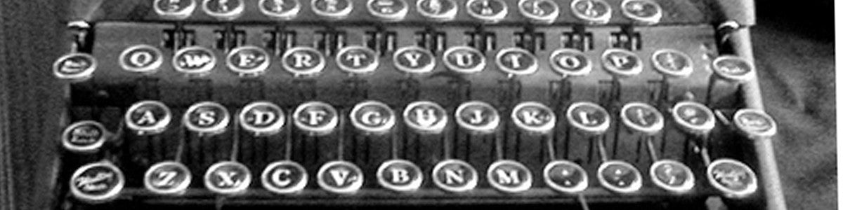 typewriter keyboard