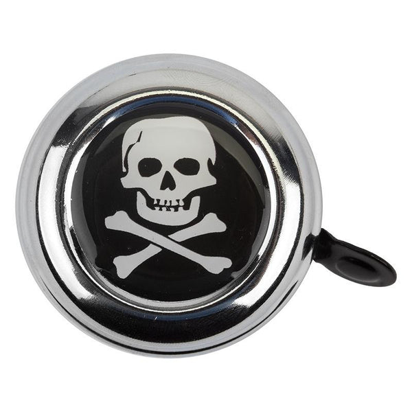 skull bicycle bell