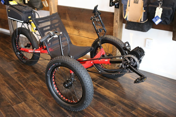 fat tire recumbent trike for sale