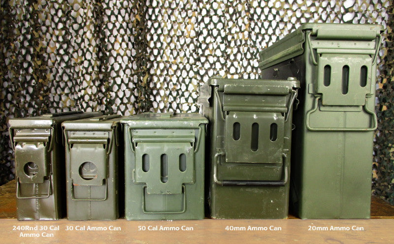 Ammo box range at Army and Outdoors