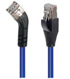 Blue 45 Degree Ethernet Cable