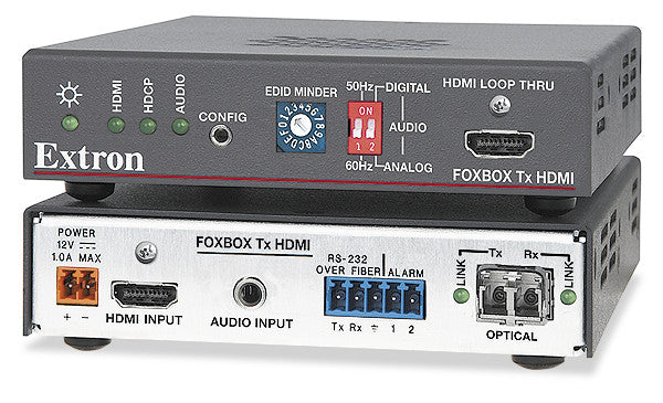 60-1174-11 | Extron FOXBOX Tx Fiber Optic Transmitter for HDMI, Audio - ITM