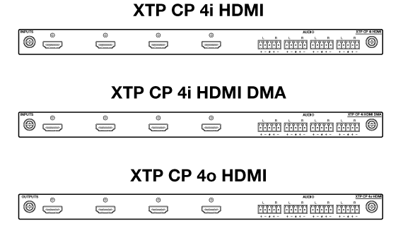 70 685 11 Extron Digital I O Board Xtp Cp 4i Hdmi Itm Components