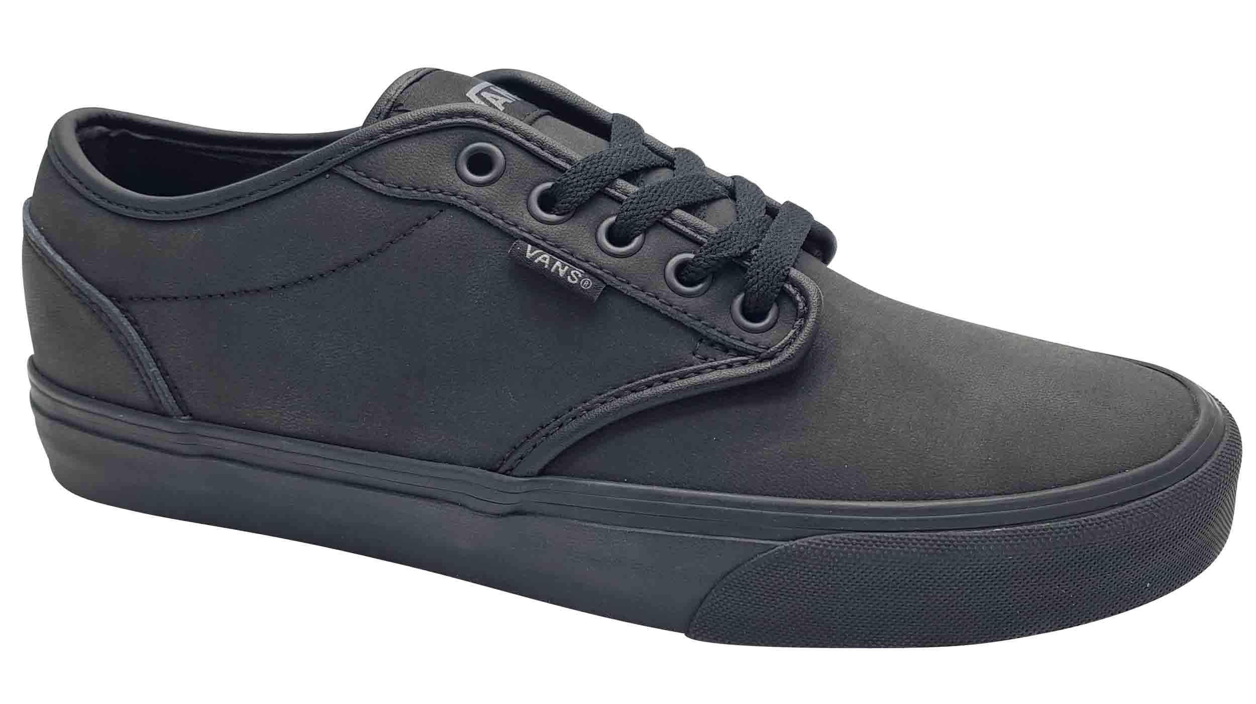 mens black vans atwood