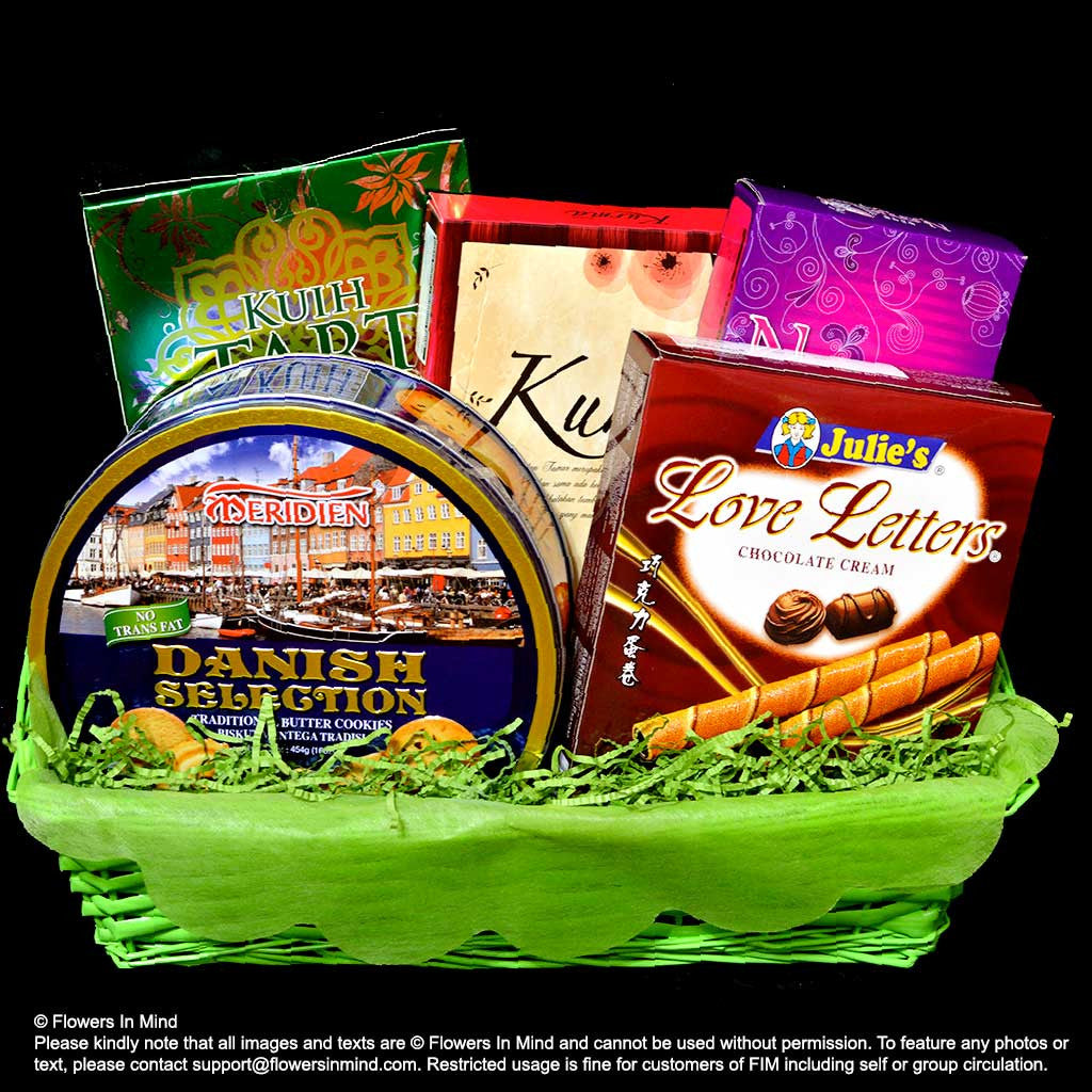 hari raya cookies hampers (hr15) - flowers in mind