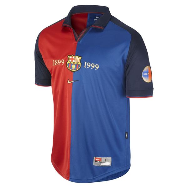 barca anniversary jersey