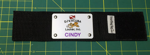 Full Color Scuba BCD Name Tag