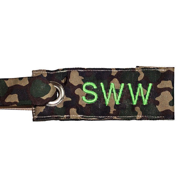 camo luggage tags