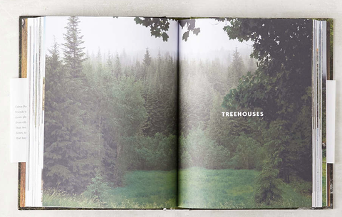 treehouse page in cabin porn book