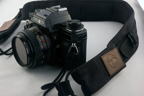 Black Deluxe Lookout Camera Strap