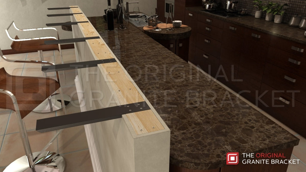 How To Install Countertop Support Brackets The Original Granite