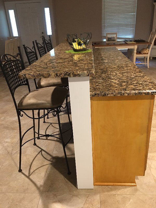 How High Should A Knee Wall Be For Granite Countertops The