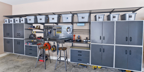 cabinets in garage from Houzz