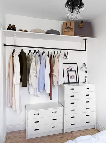 Creative Closet Ideas for Bedrooms Without Them