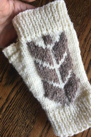 Prairie Grass Knit Kit Variation I Did