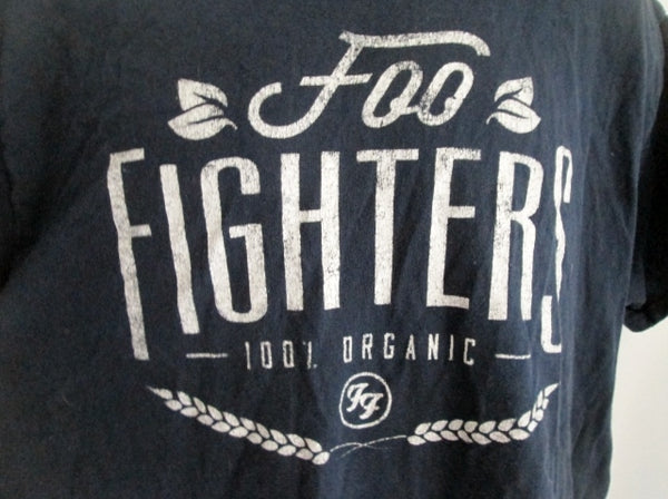 Loops Logo Official Men's Navy T-Shirt Foo Fighters