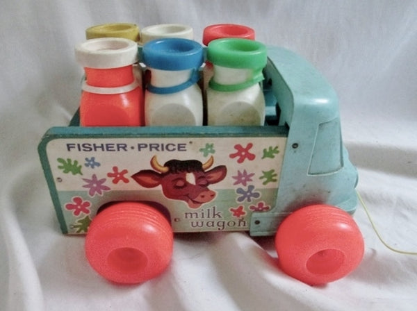 fisher price milk wagon