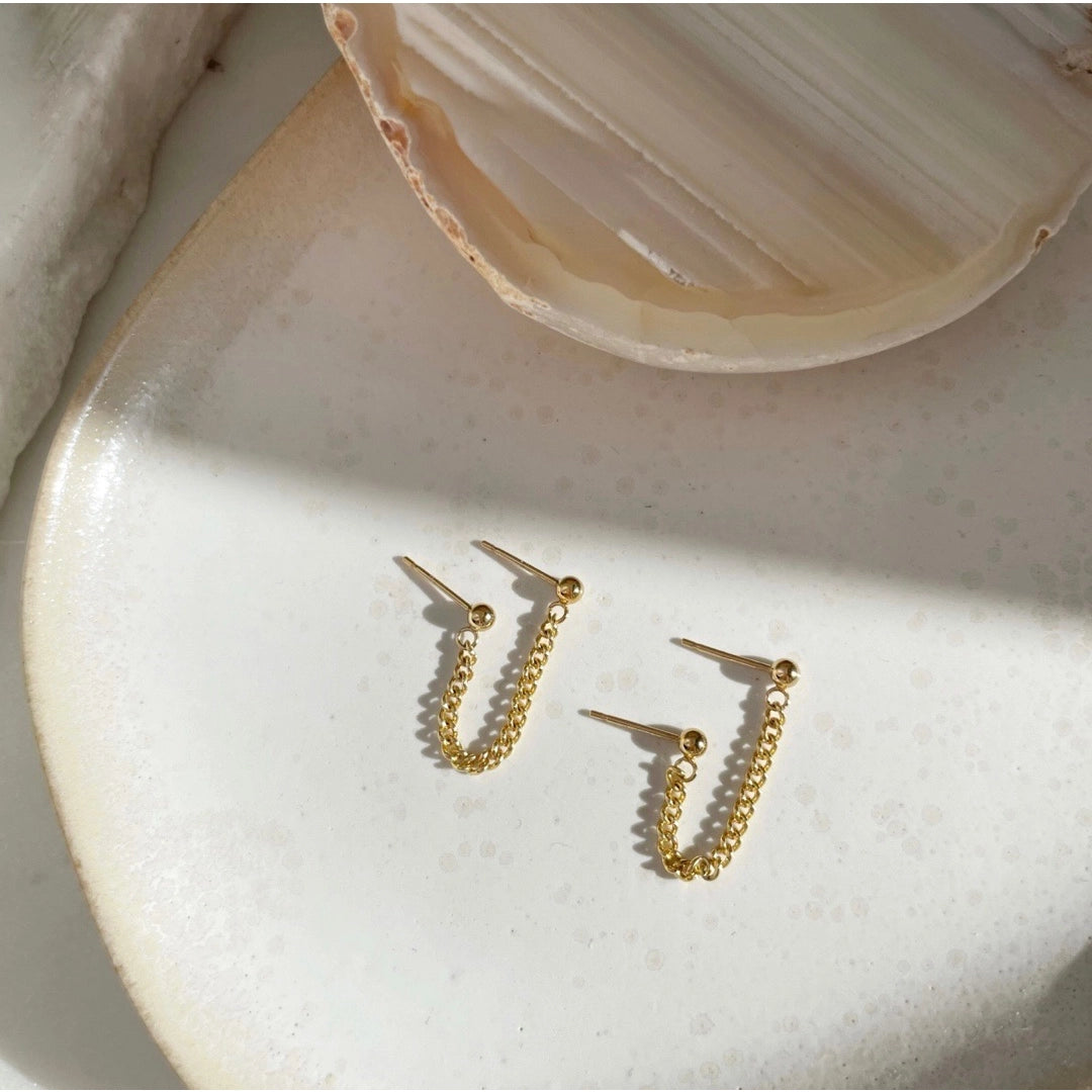 la mer double studs