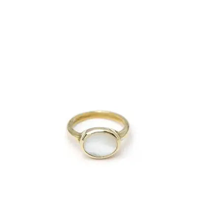 sima ring - mother of pearl