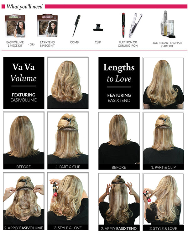 How to for Hair Extensions