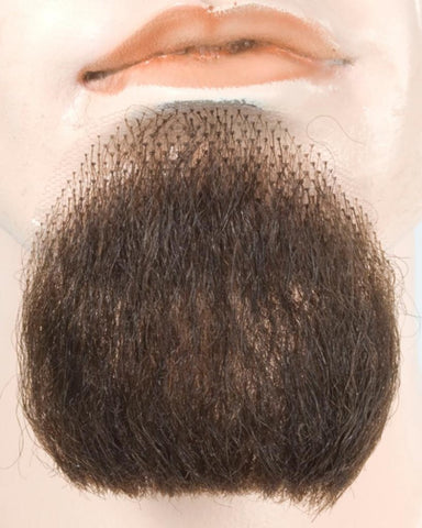 Laced back facial hair