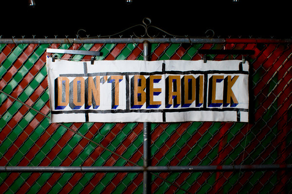 Don't Be A Dick Virgil Normal Pop up Study Showroom 