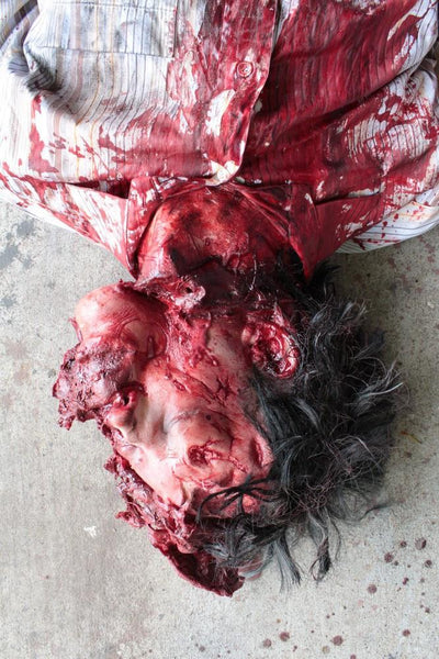 Smashed Oscar Head Figure – Dapper Cadaver Props