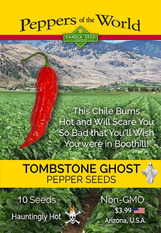 TOMBSTONE GHOST PEPPER SEEDS