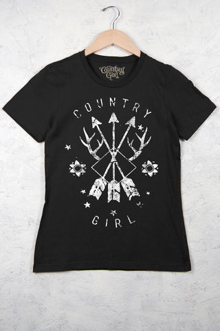 Black - Women's Arrows Short Sleeve Tee