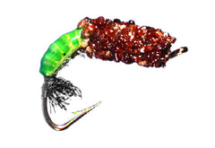 Caddis Nymphs: Kuchelmeister's Peeking Cased Caddis