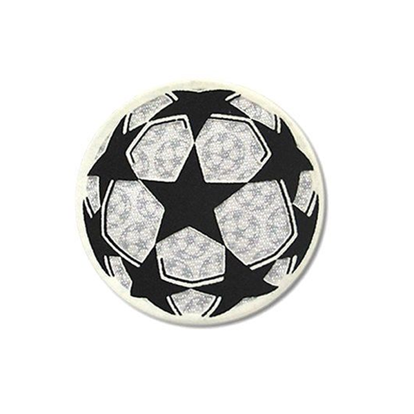 black and white champions league ball