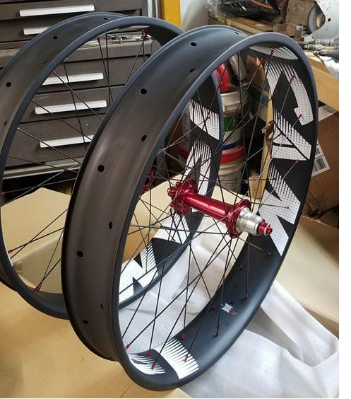 lightweight carbon fat bike wheels