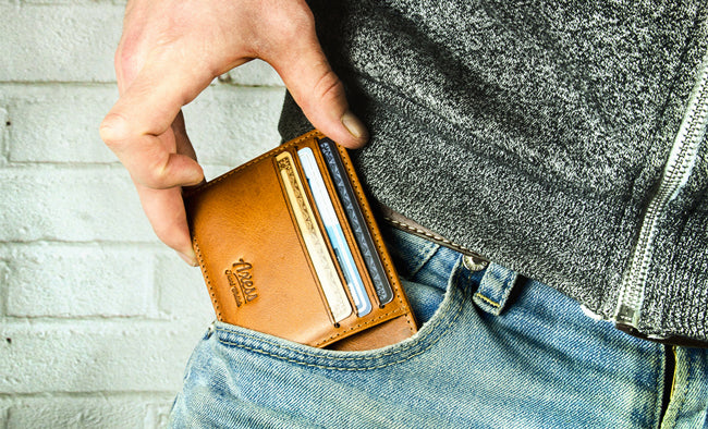 Front Pocket Money Clipper Wallet Template Set