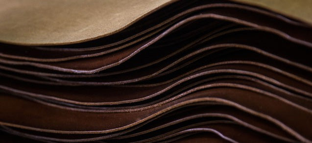 rich vegetable tanned leather