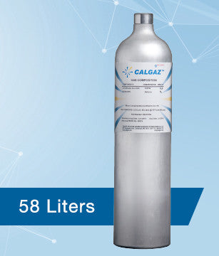25PPM NH3, Balance N2 (58 L) Standard