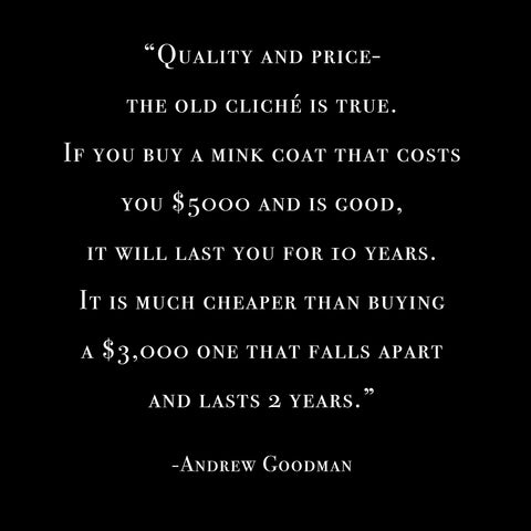 andrew goodman quality quote