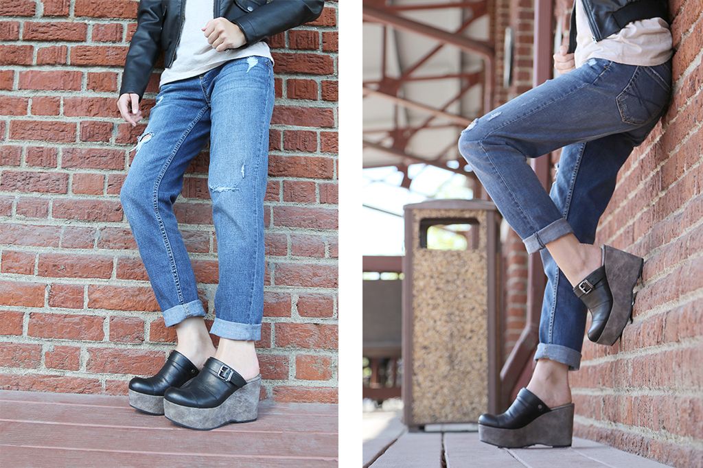 Meet the Journey, comfortable and casual women's platform mules available now from OTBT Shoes.