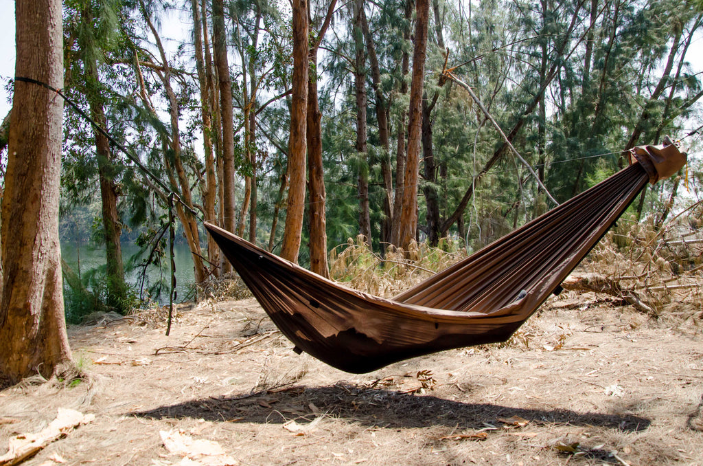 The Go Camping Hammock 2.0 is amazingly comfortable! It's 11' long X 64" wide, which flattens your body position and reduces uncomfortable pressure points, compared to shorter hammocks.