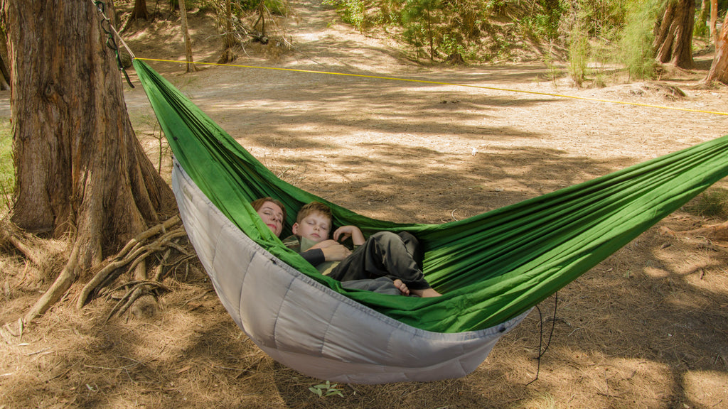 The Adventure Under Quilt is a full length quilt for hammock camping