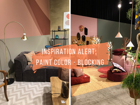 Inspiration from Formland Copenhagen Paint Color-Blocking