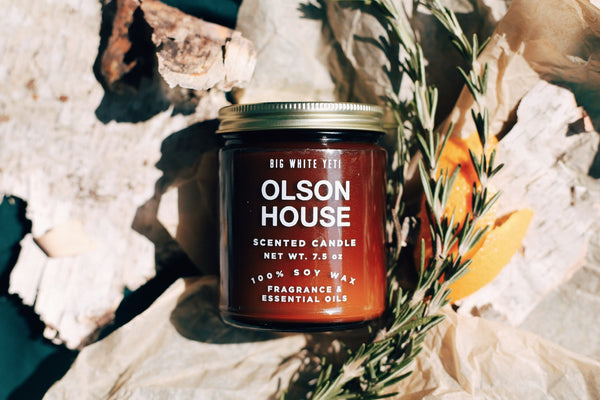 Olson House Custom Candle Scent from Big White Yeti