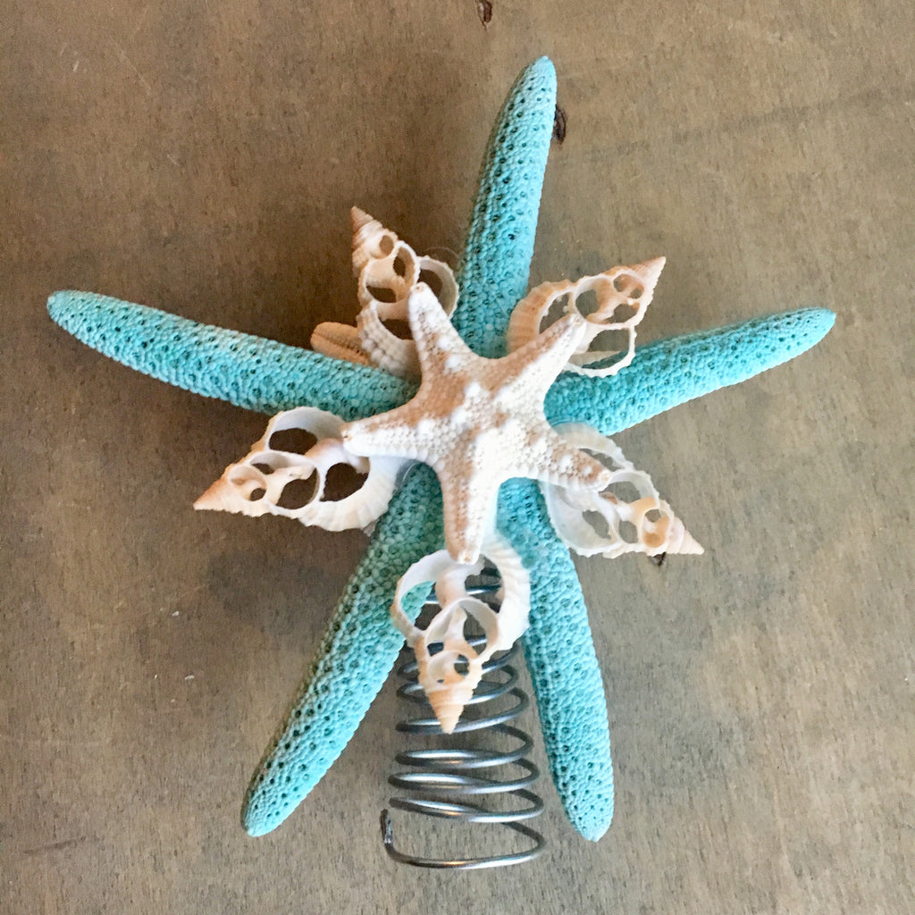 Ocean Christmas Star Tree Top
