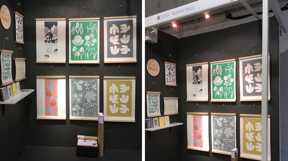 Bobbie Print Trade Show Stand at Top Drawer Olympia