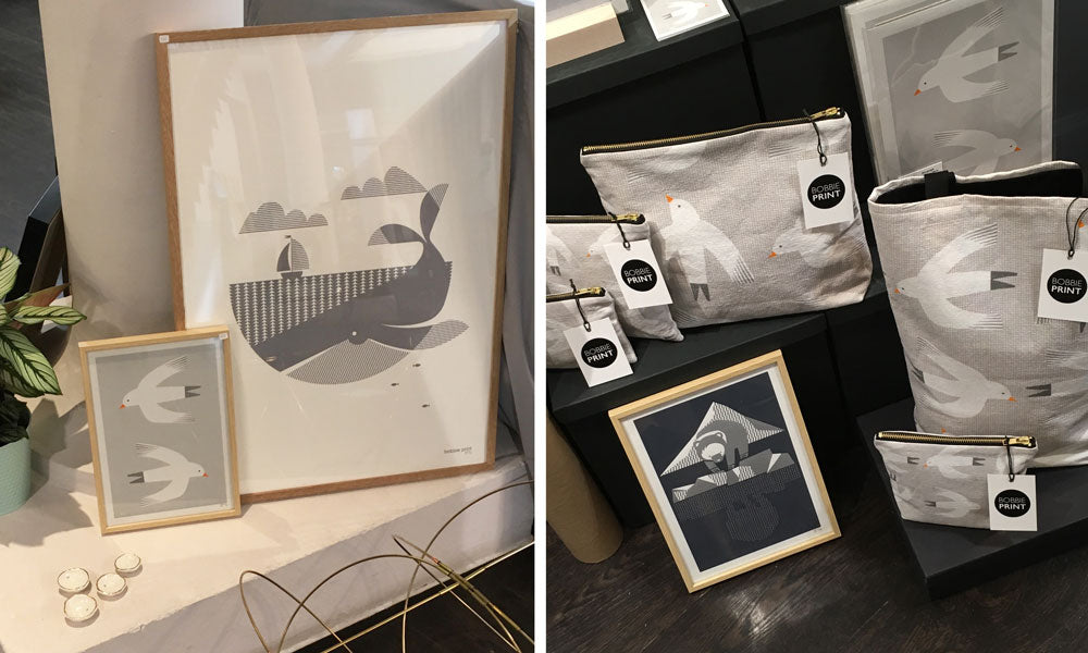 Bobbie Print printed products at Clerkenwell Design Week 2018