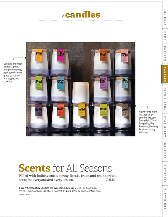 ACDC Candles in Gifts and Decorative Accessories Magazine