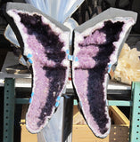Amethyst Butterfly Geode