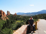 Bill enjoyed our break at Garden of the Gods in CO! Now... back to work!